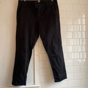 Women’s Calvin Klein 1990’s cropped black pants - size 4